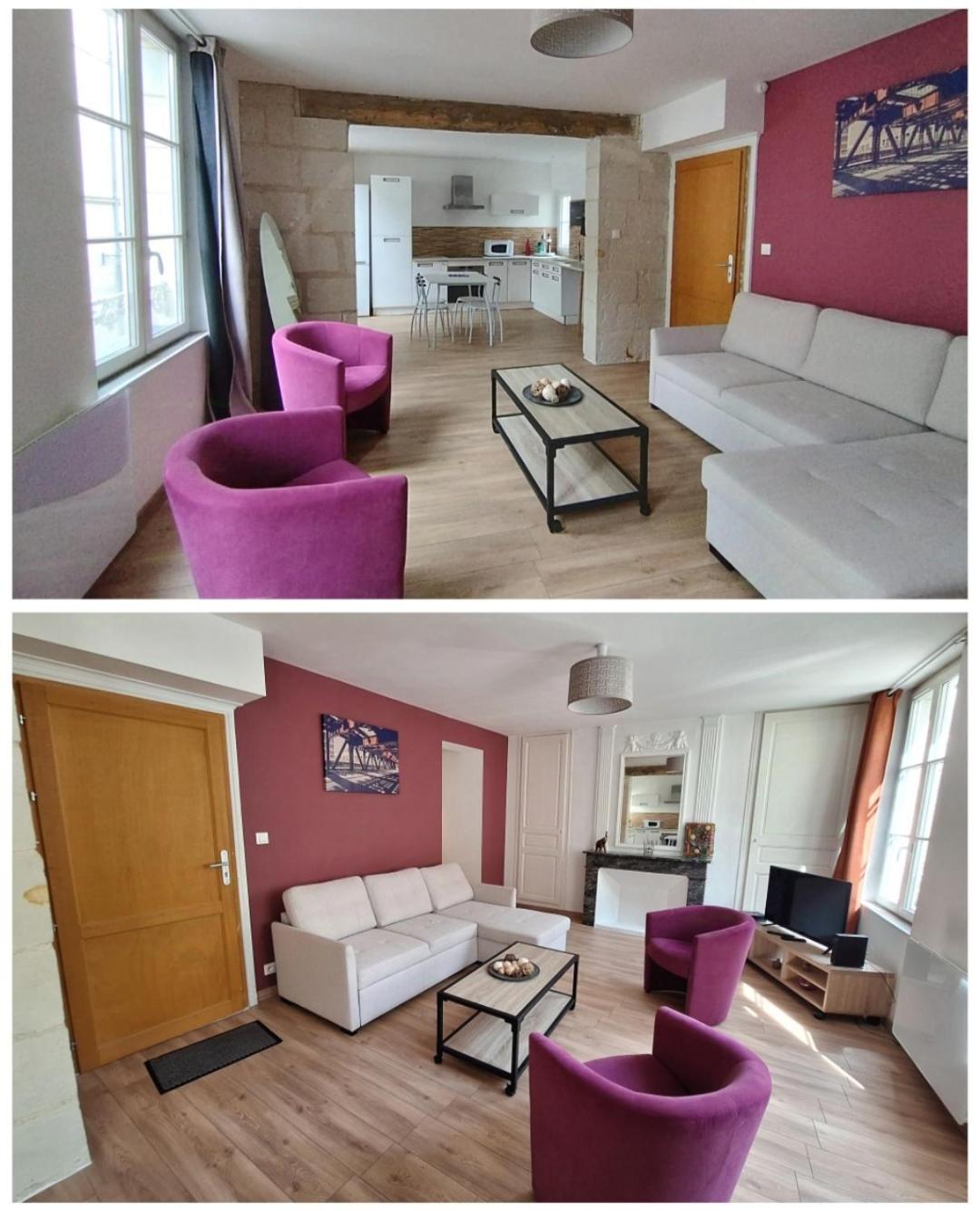 Bel Appartement 50M2 En Plein Centre De Сомюр Екстериор снимка