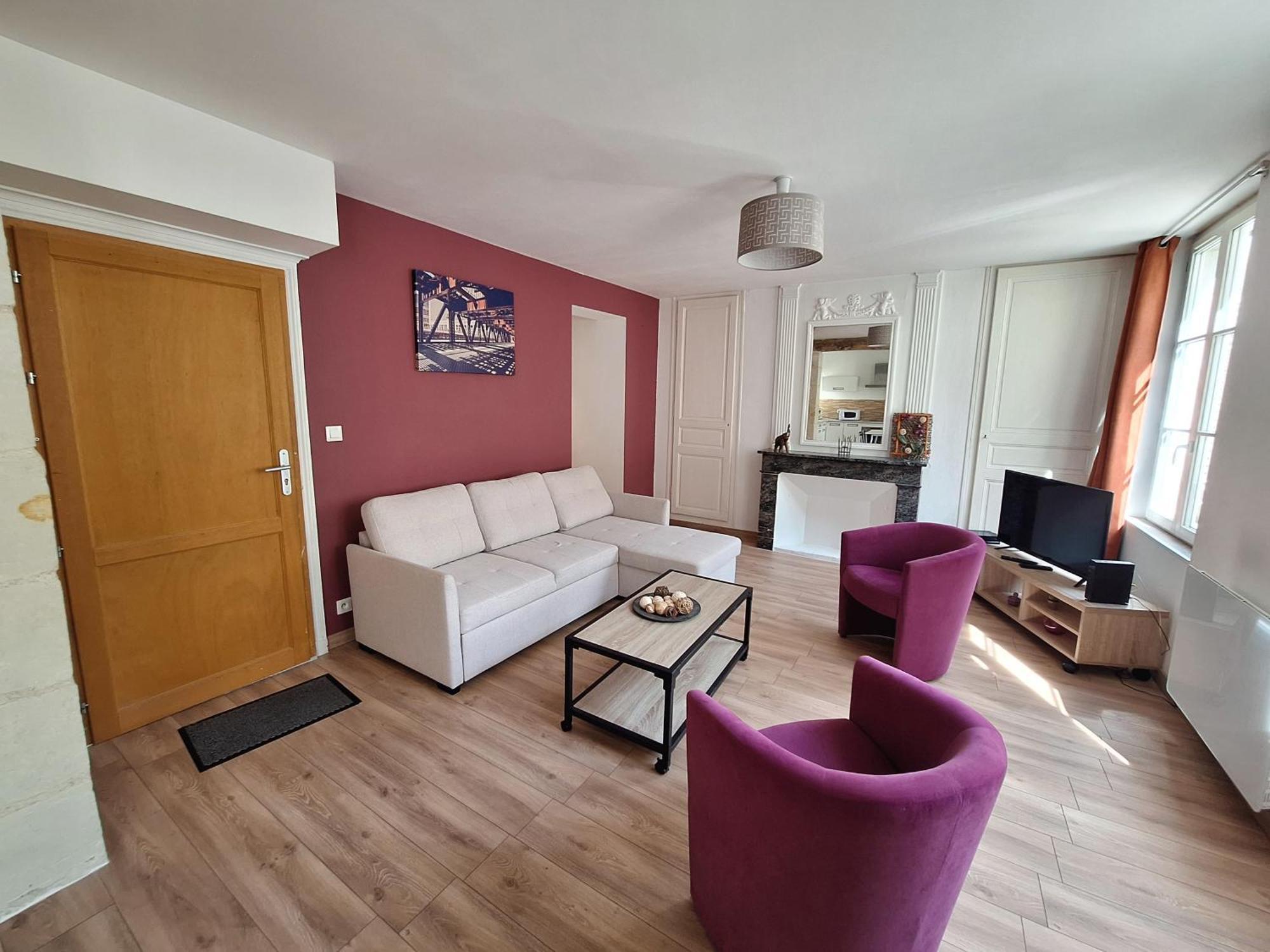 Bel Appartement 50M2 En Plein Centre De Сомюр Екстериор снимка